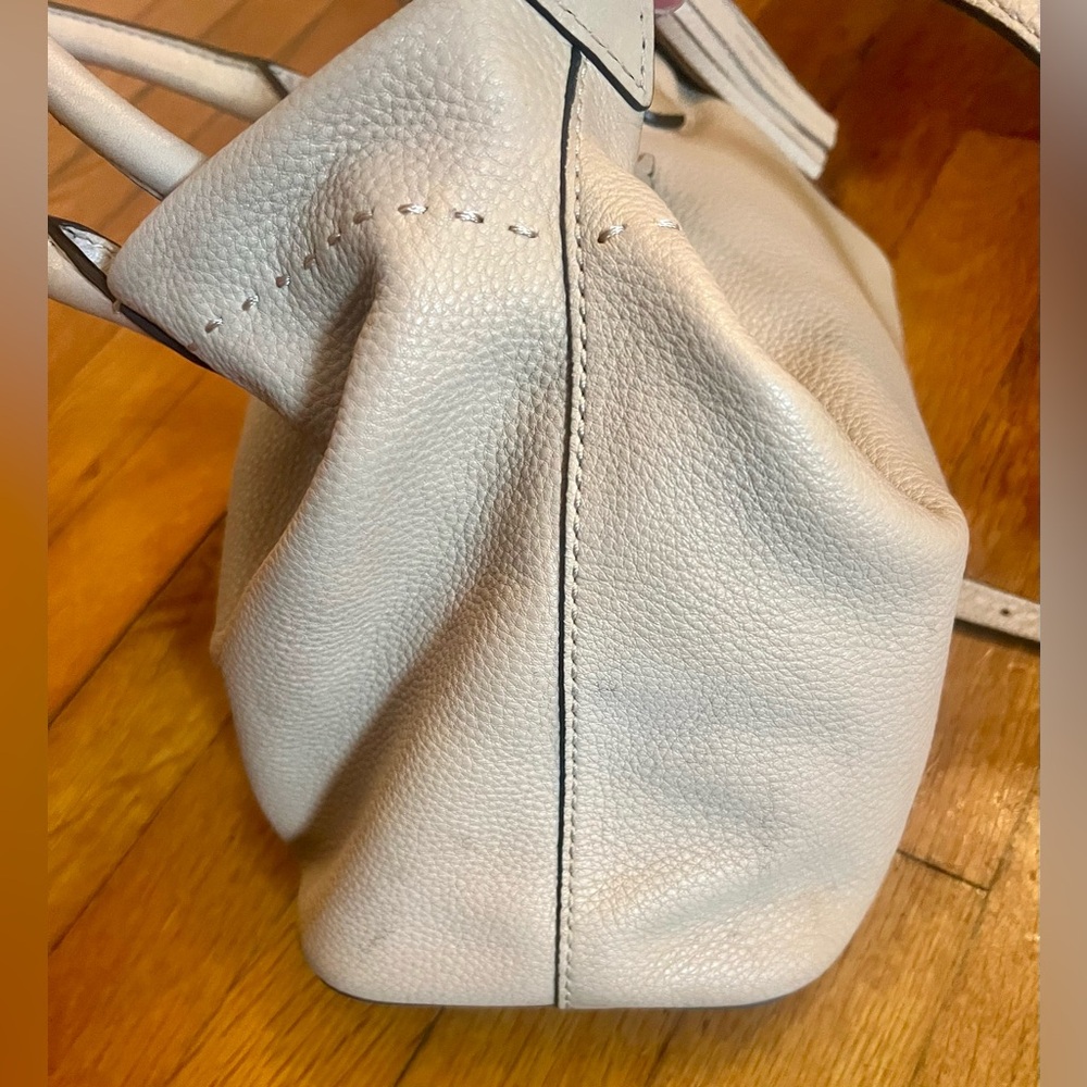Tory Burch McGraw Slouchy Leather Satchel - Picture 8 of 9